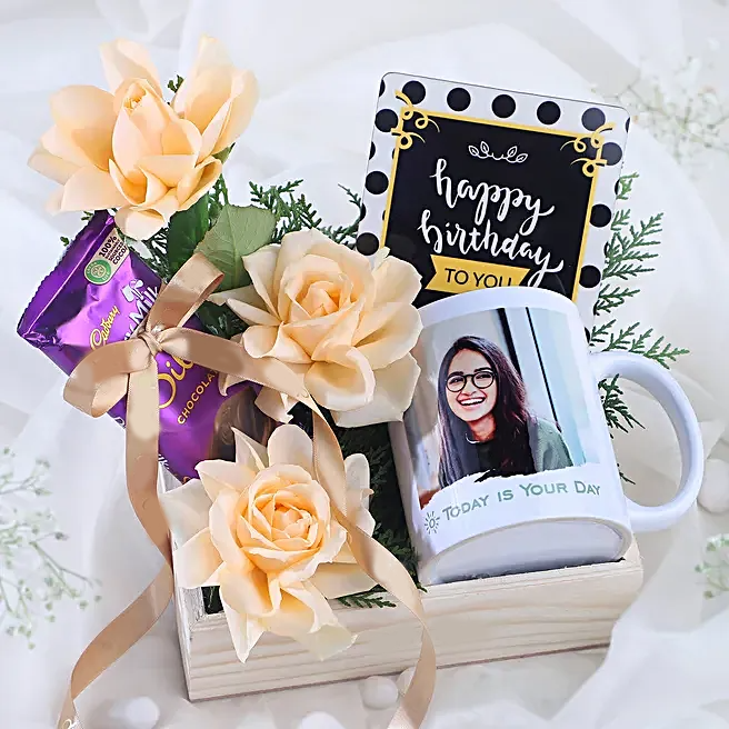 Personalised Mug with Chocolate Temptations