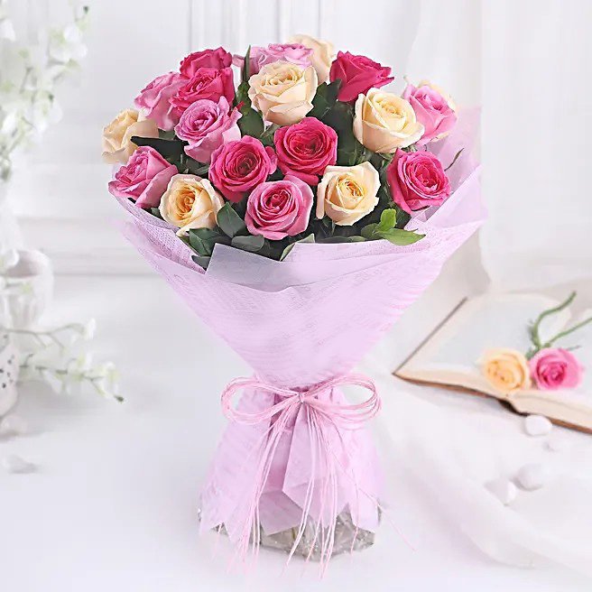 Blooming Joy Rose Bouquet