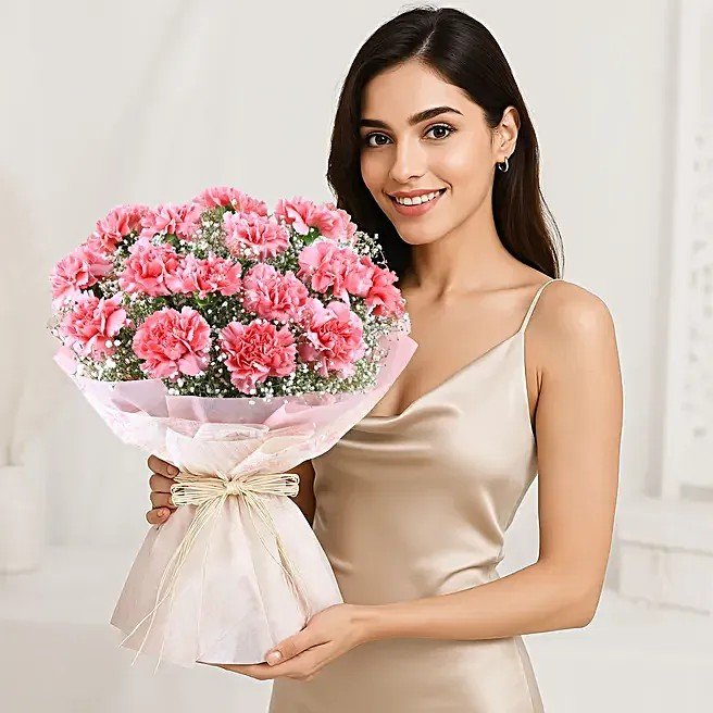 Love For Pastel Carnations Bouquet