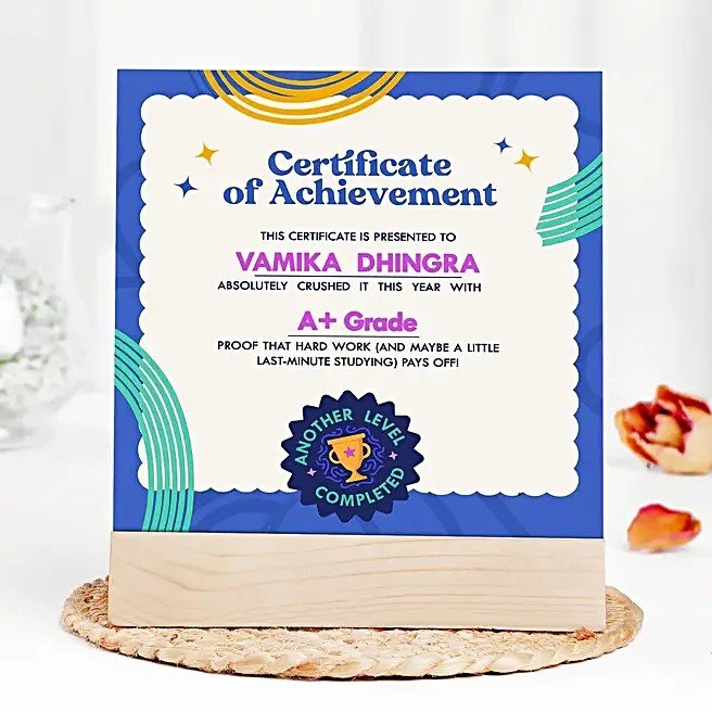 Academic Achievement Keepsake Frame