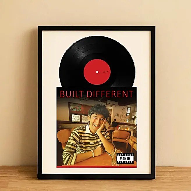 Personalised Acrylic Photo Frame for Him