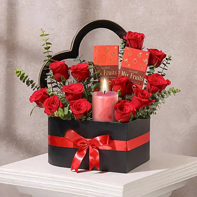 Scarlet Love Bloom Box Gift